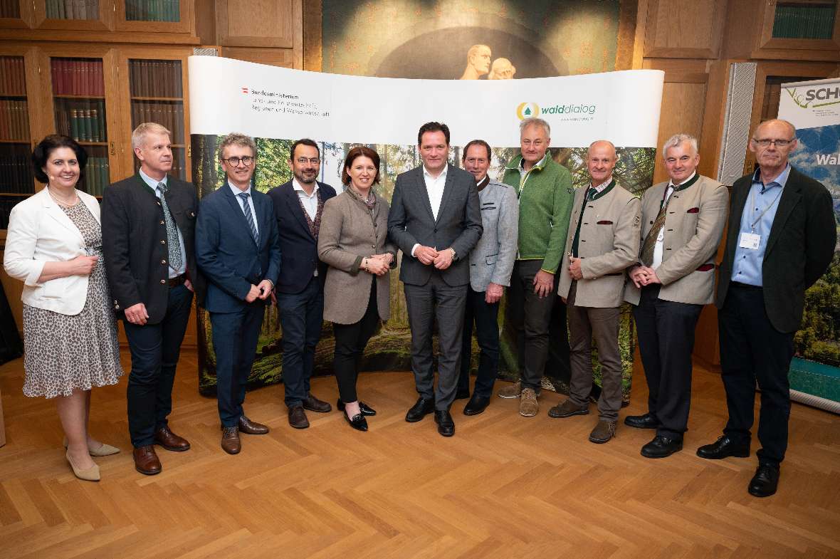 Bundesschutzwaldplattform 2023: Vortragstag inklusive Podium